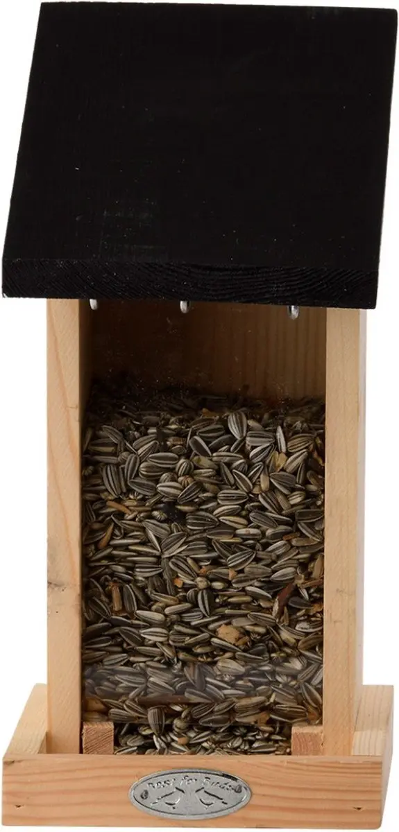 Esschert Design Houten Vogelhuisje Vurenhout - Bruin