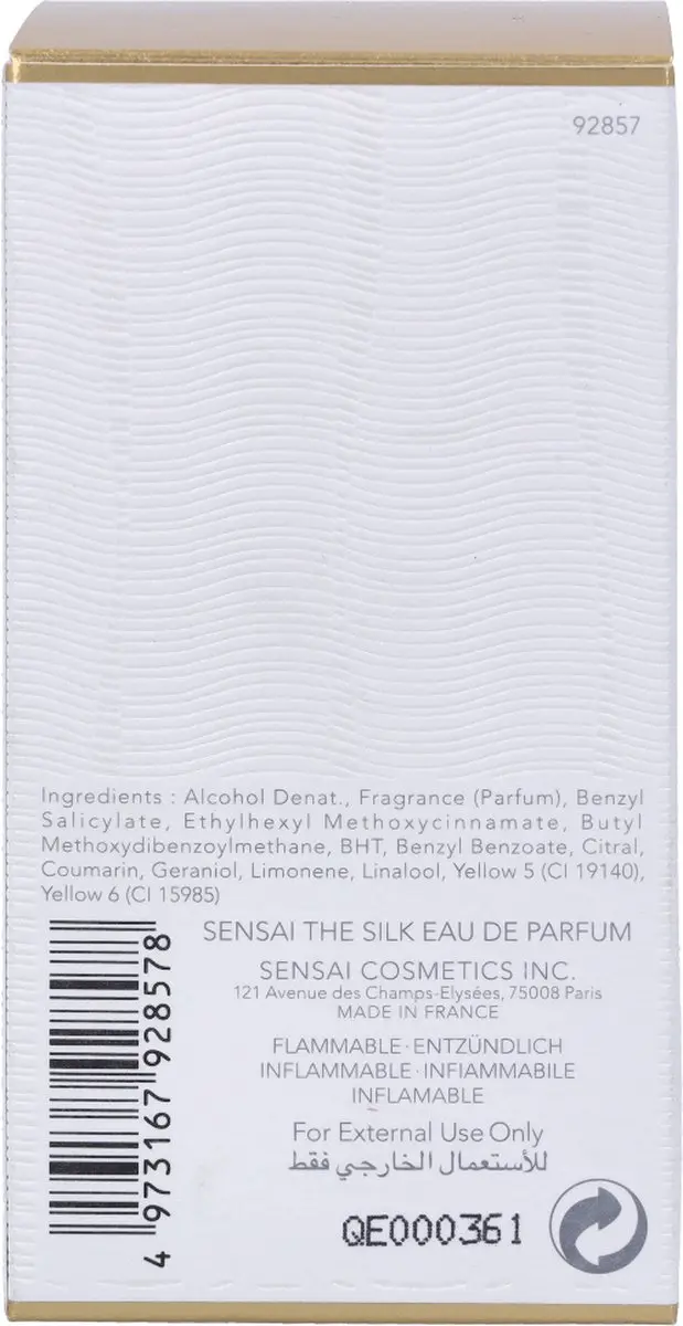 Sensai The Silk Eau de Parfum 50ml - afbeelding 6 van 6