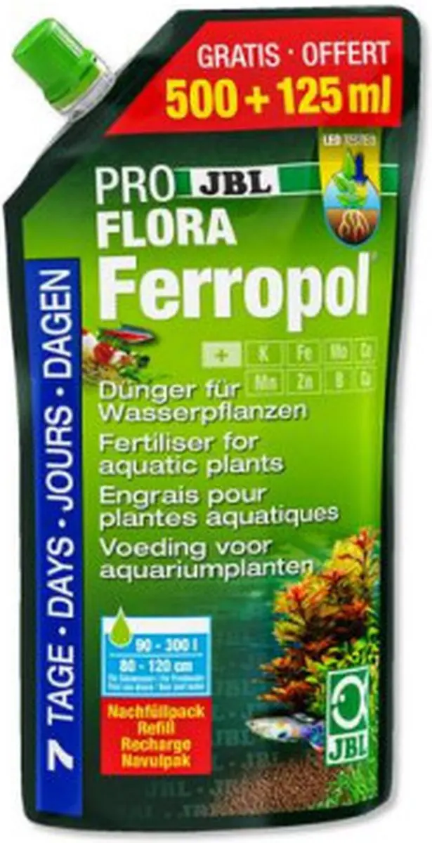 JBL Ferropol Navulling 625ml