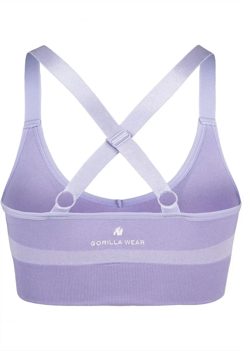 Gorilla Wear Selah Seamless Sportbeha - Lila XS