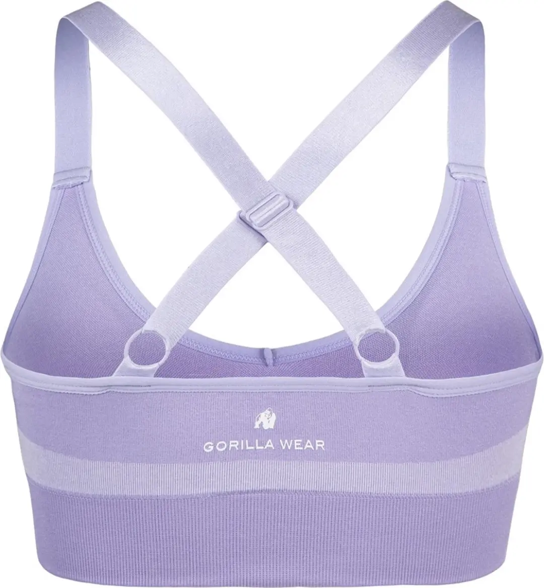Gorilla Wear Selah Seamless Sportbeha - Lila XS