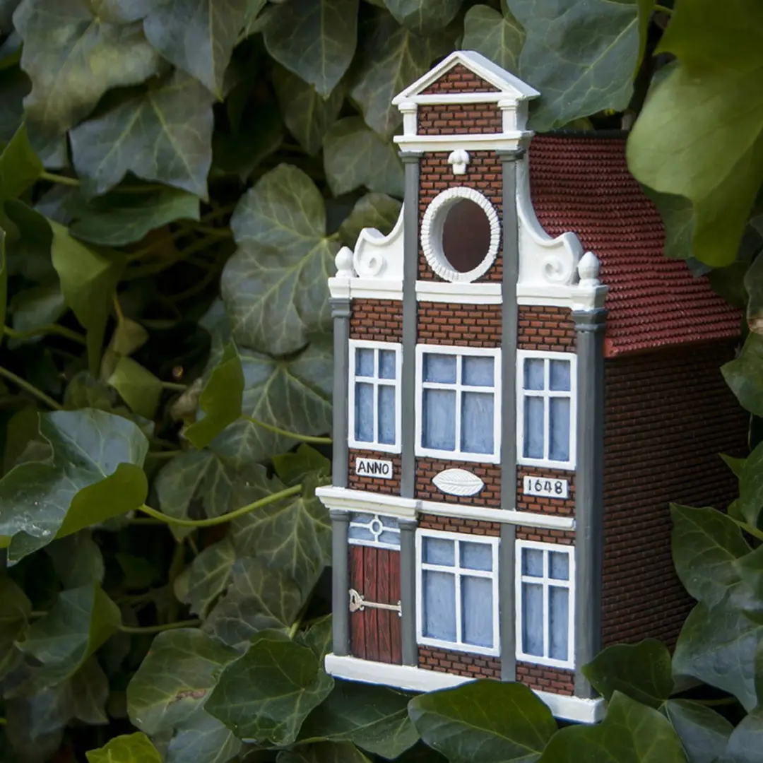 Esschert Design Vogelhuisjes Set - Klokgevel & Halsgevel - 2 Stuks