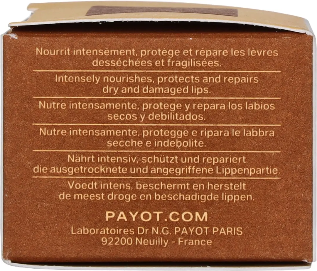 Payot Nutricia Baume Levres - 6ml - Zwart - afbeelding 6 van 6