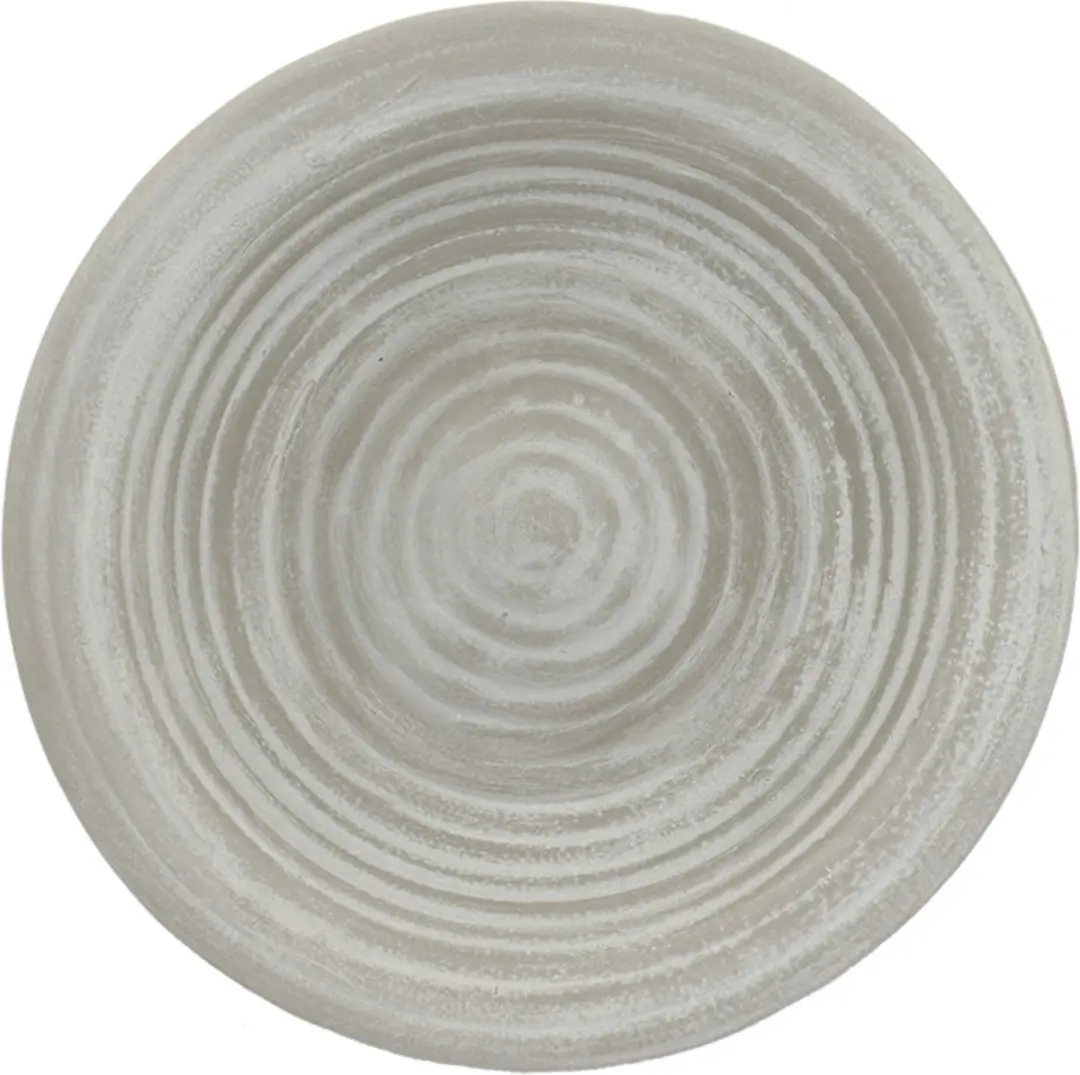 Esschert Design Vogelbad Keramiek - Grijs 28,8x5,5cm