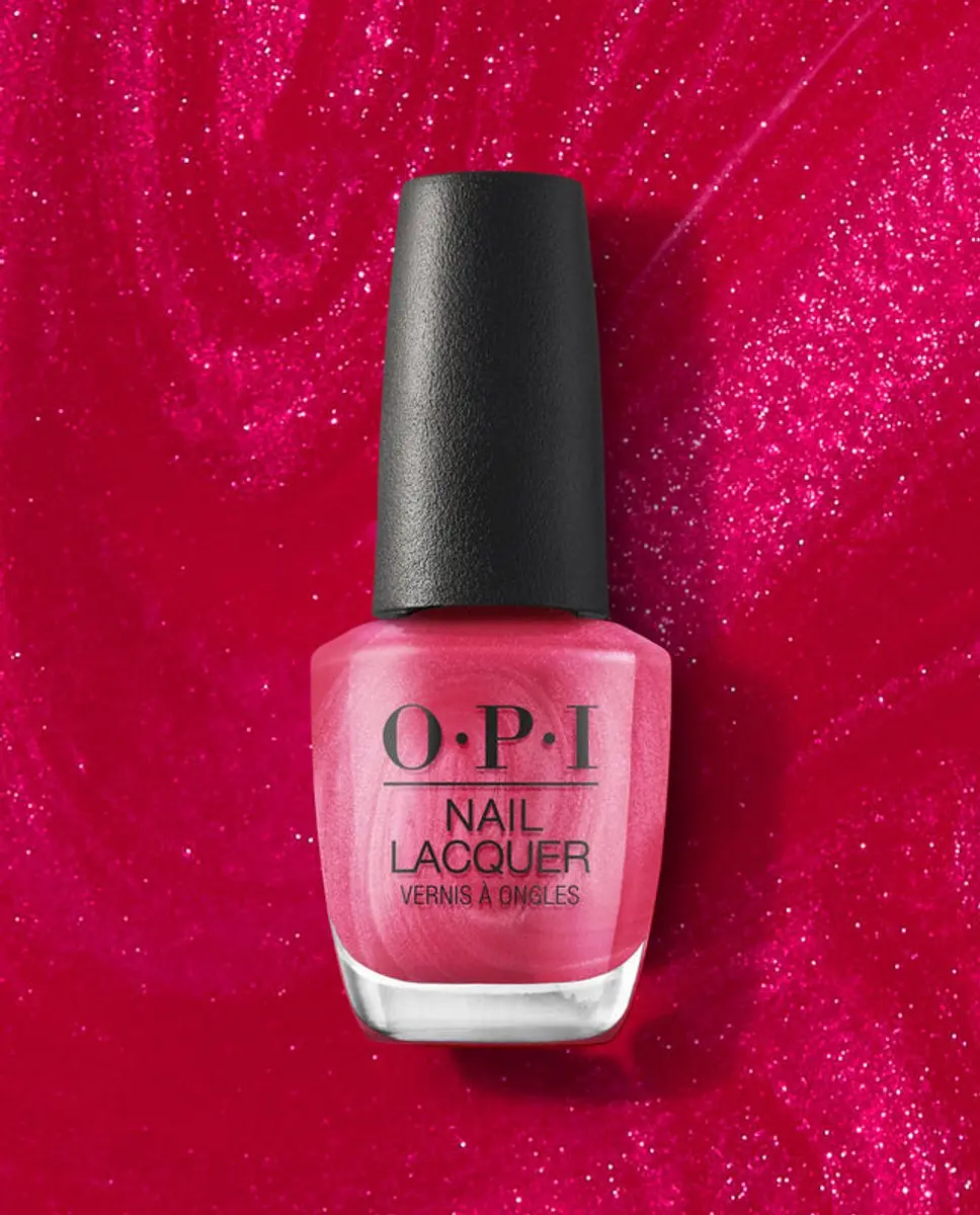 O.P.I. Cyber Cherry Nagellak 15ml - Roze Metallic - afbeelding 5 van 6