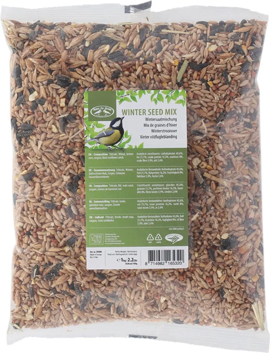 Esschert Design Zak Winter Vogelvoer 1 kg