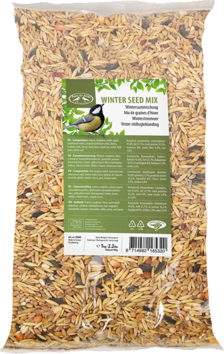 Esschert Design Zak Winter Vogelvoer 1 kg