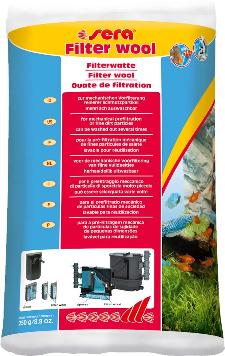 Sera Filterwatten 250g