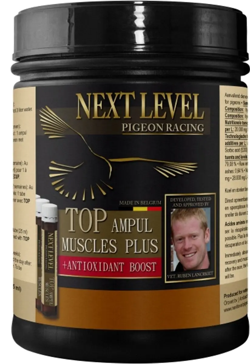 Next Level Racing Top Ampul Muscles Plus 400ml