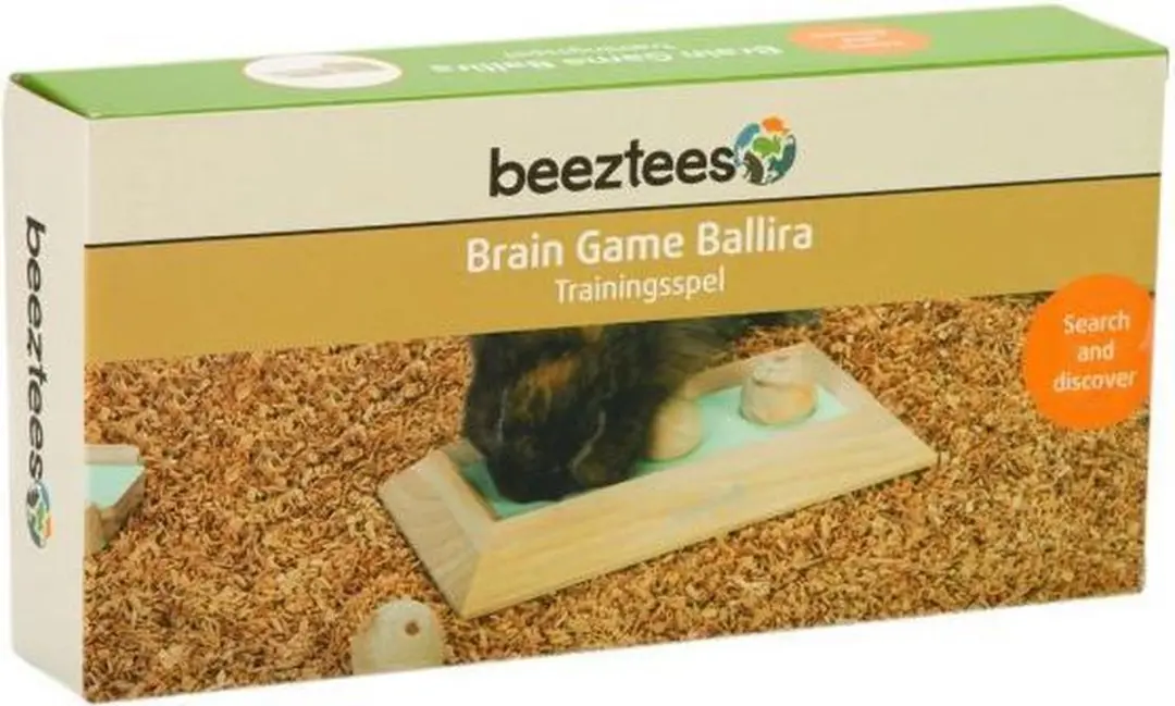 Beeztees Ballira Hout Mint - 3 Ballen 30cm