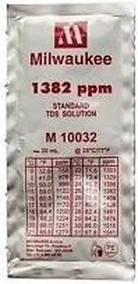 Milwaukee 1382 ppm TDS Kalibratiebuffer