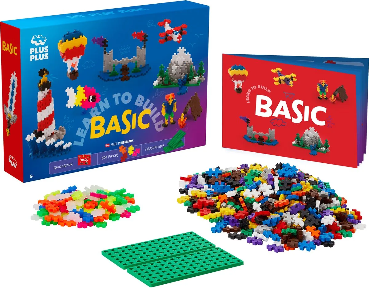 Plus-Plus Learn to Build 600-delig Bouwset 5008 - Basic