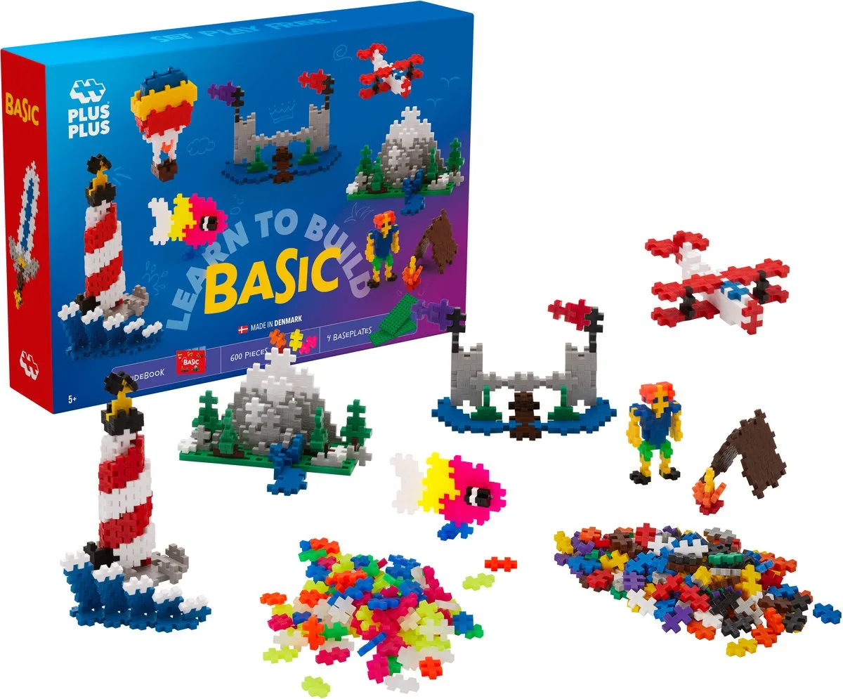 Plus-Plus Learn to Build 600-delig Bouwset 5008