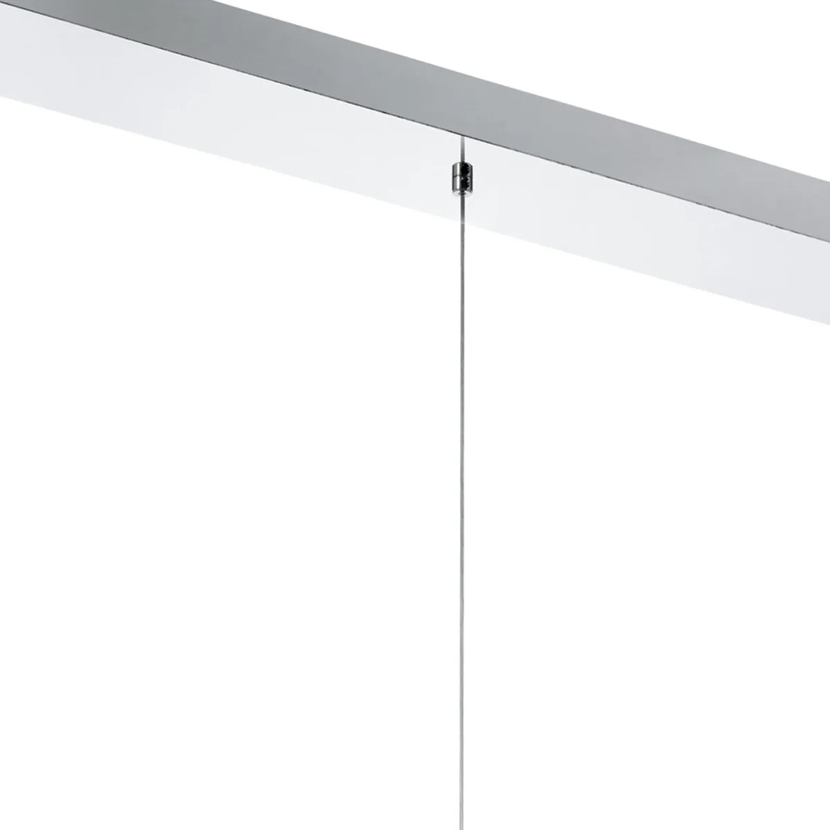 Eglo Montefio 1 Hanglamp 3 LED - Chroom/Glas - Wit