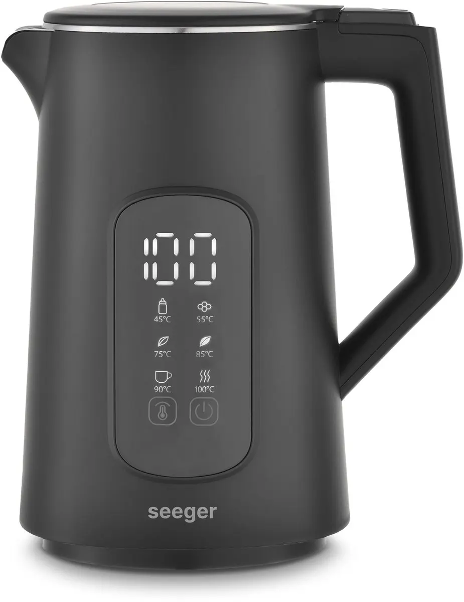 SEEGER SGR1100BK Waterkoker 1.7L