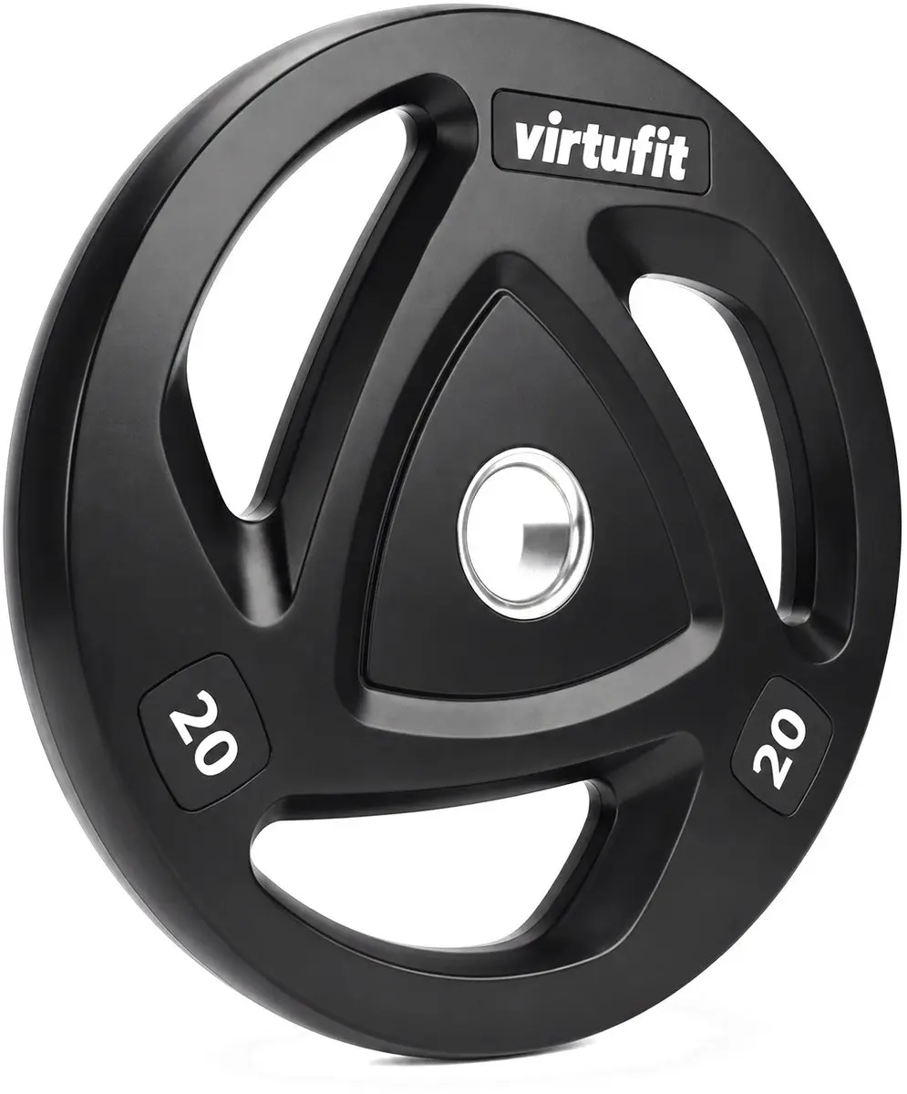 VirtuFit Olympische Rubberen Halterschijf 20kg