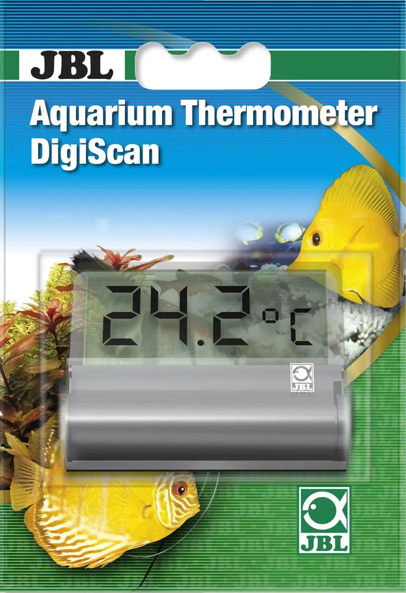 JBL DigiScan Aquariumthermometer - Zwart