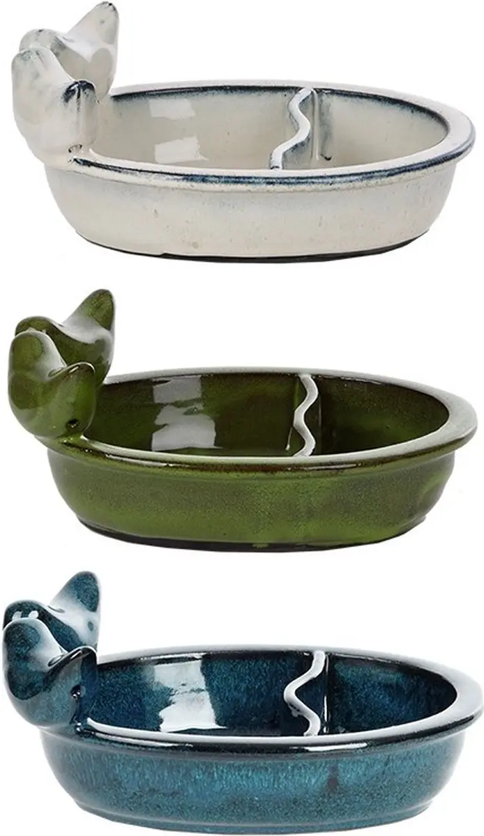 Esschert Design Keramisch Vogelvoederbakje