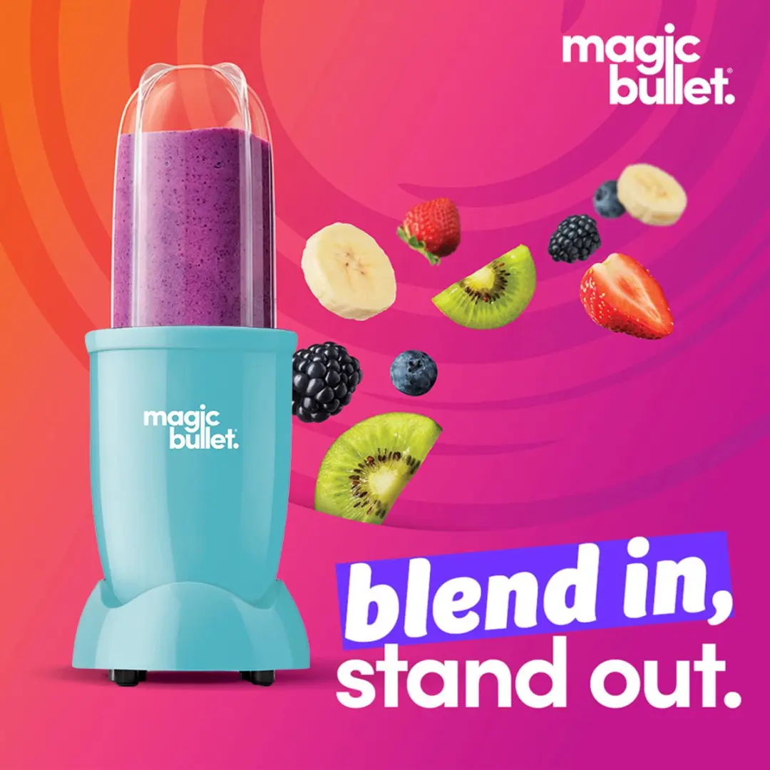NutriBullet Magic Bullet Blender - 200W - Blauw