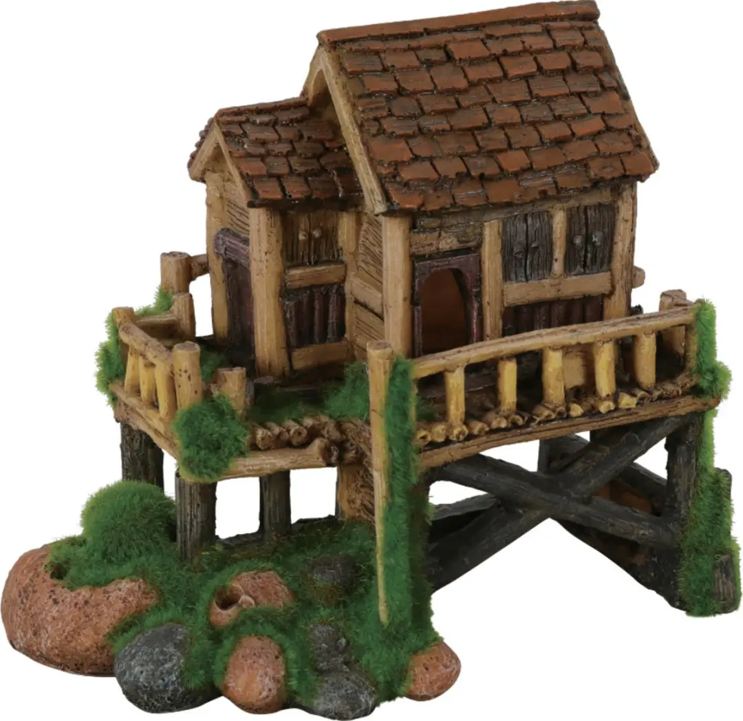 Zolux Ornament Cabine Groeiend Decor Blauw 15cm