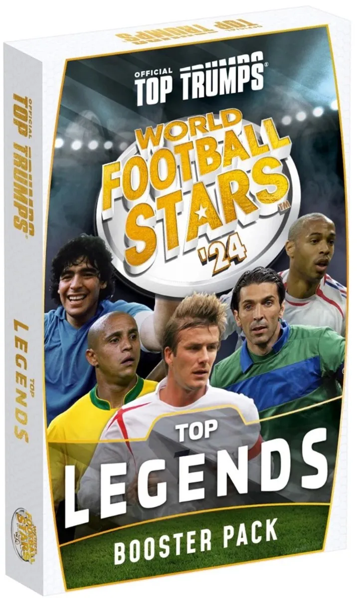 Winning Moves Top Trumps World Football Stars Box Starter Set - 200 Kaarten