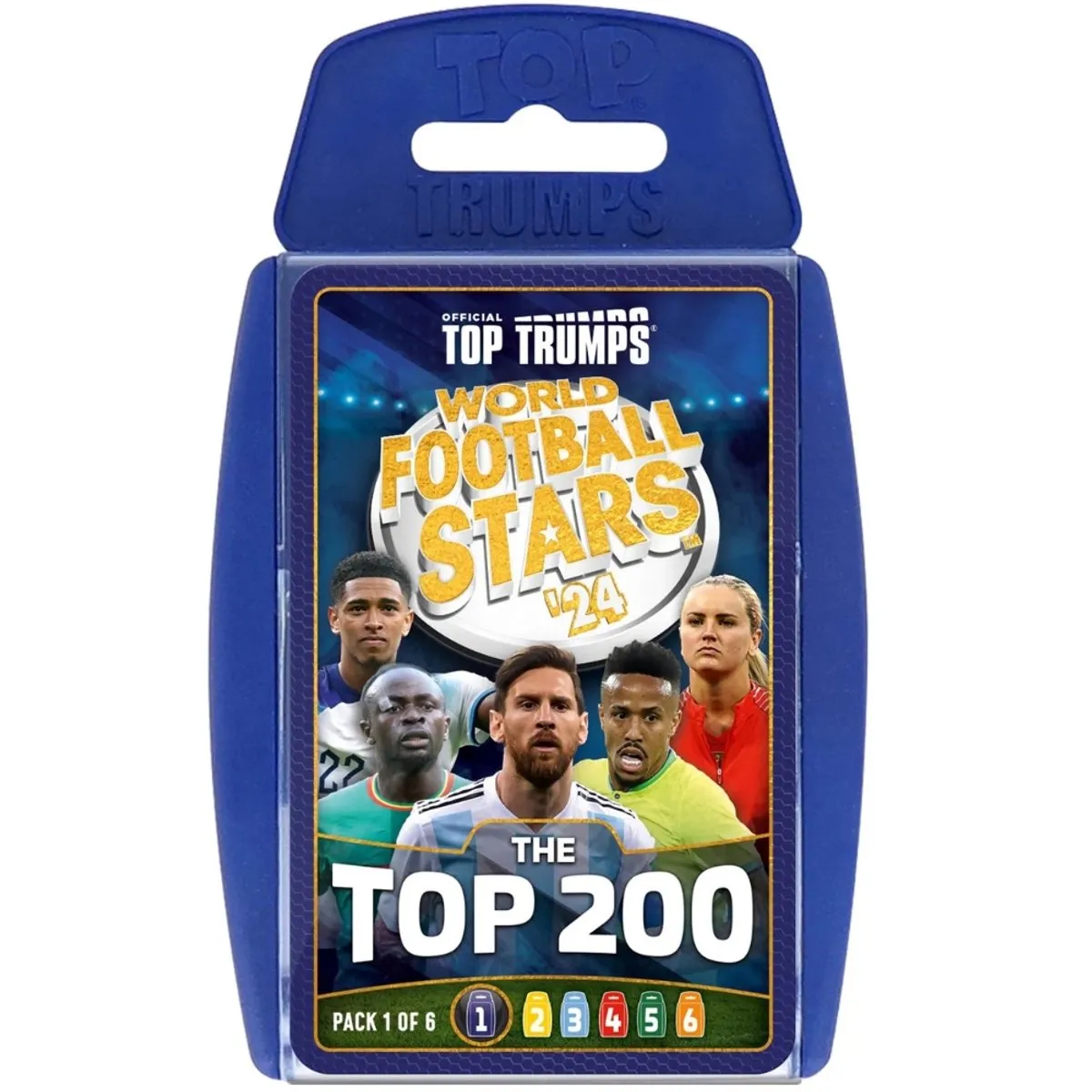 Winning Moves Top Trumps World Football Stars Box Starter Set - 200 Kaarten