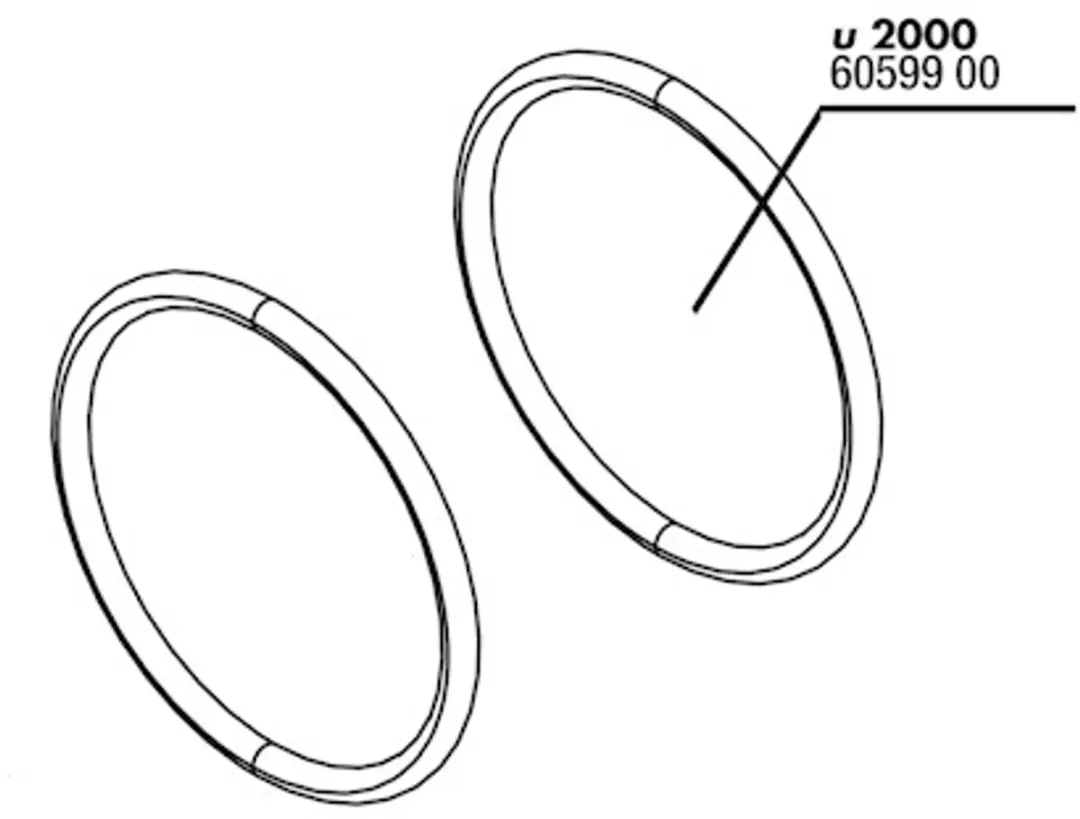 JBL ProFlow O-Ring & Slangaansluiting U2000