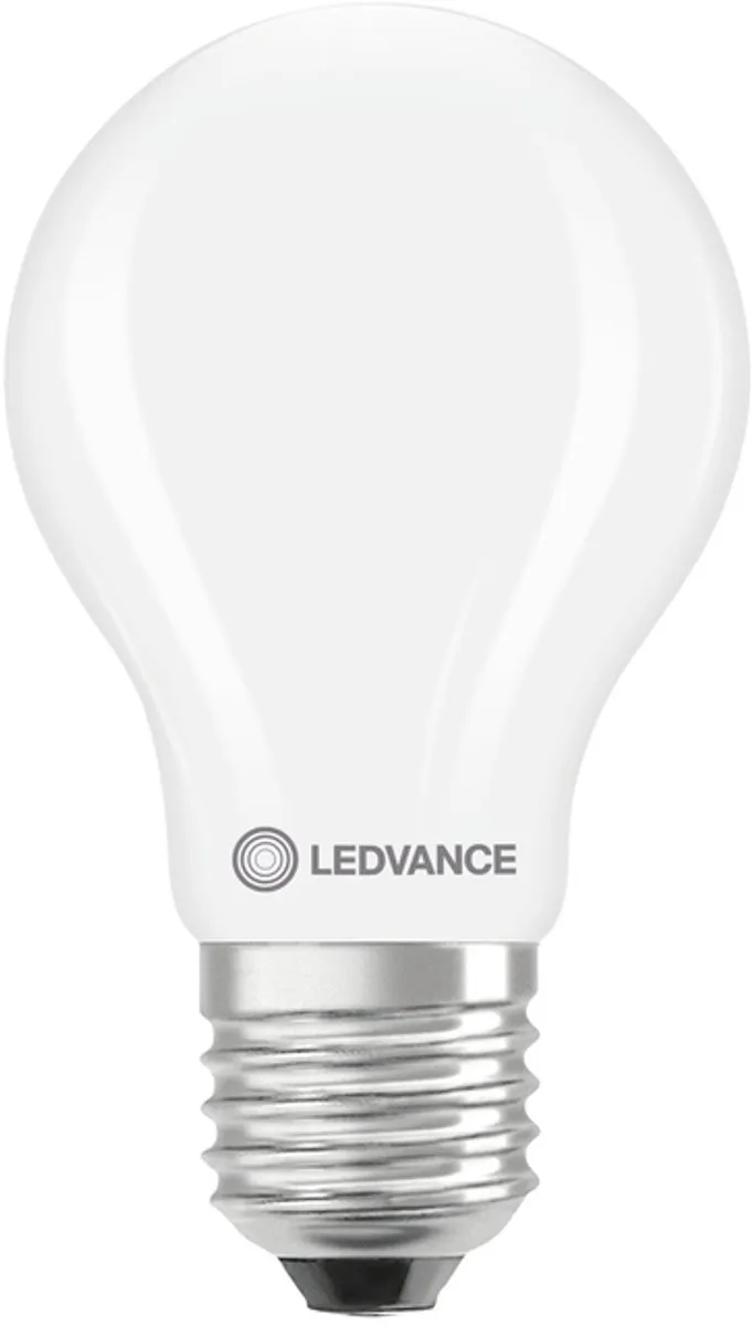 Ledvance LED Classic A60 Filament Lamp E27 - 5.9W 806lm 2700K 230V - Mat Glas - Ø60mm - Geschikt voor slaapkamers, hotels, zachte sfeerverlichting
