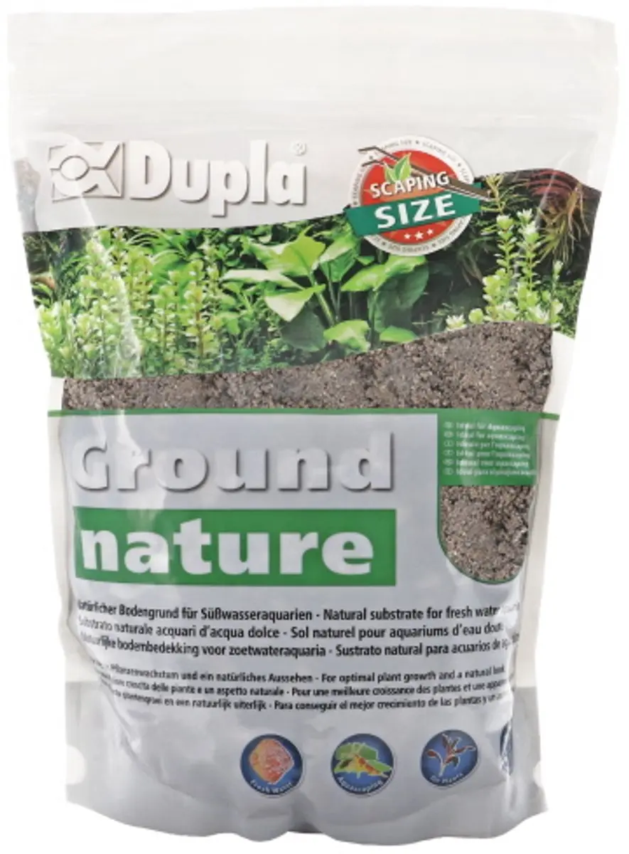 Dupla Ground Nature Grijs Rivierzand 0-4mm