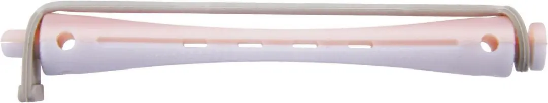 Comair Permanentwikkels 7mm - Roze/Wit - 12 Stuks