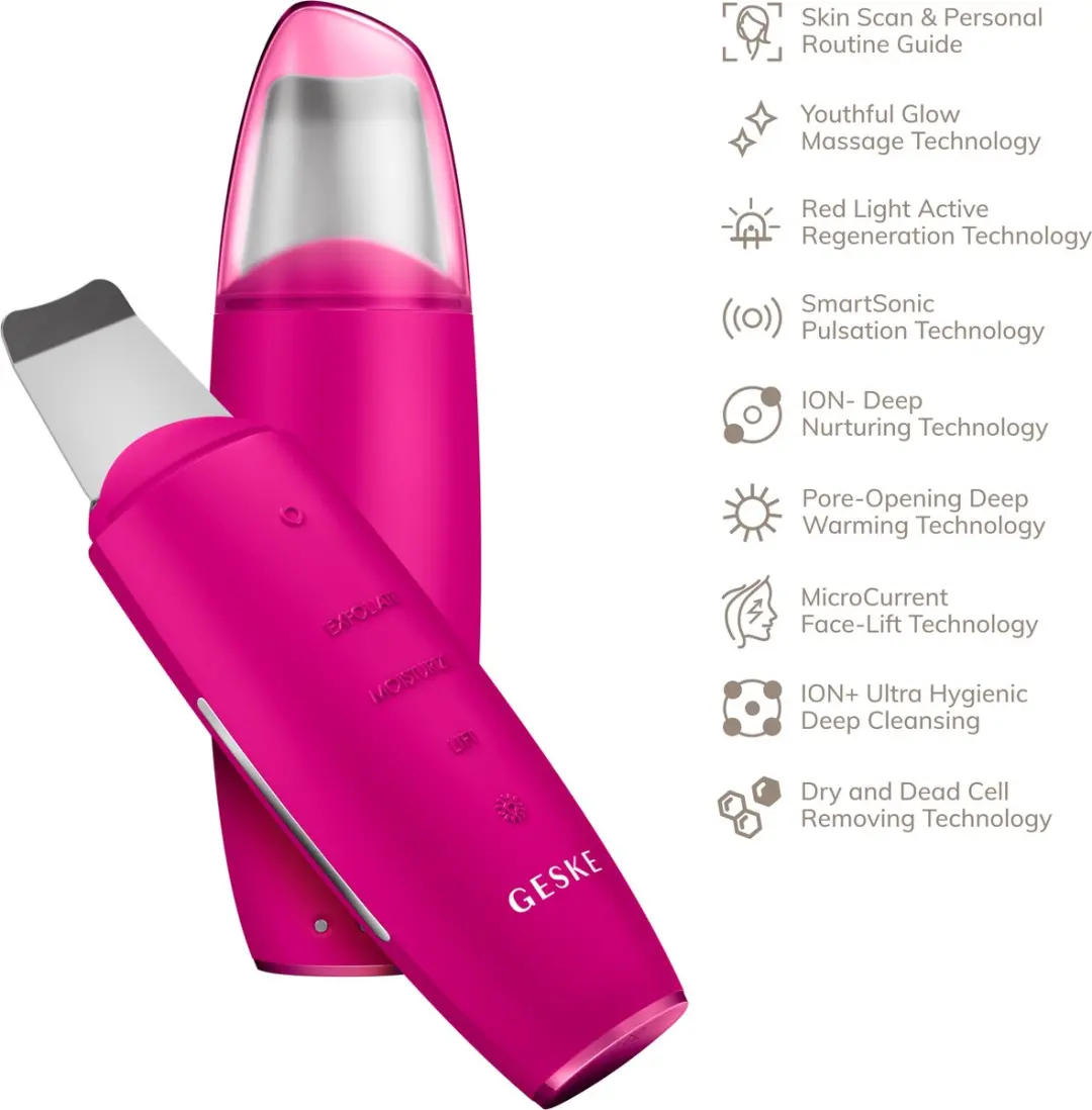 GESKE SmartAppGuided MicroCurrent GK000044MG01 - Gezichtsreiniger - Magenta