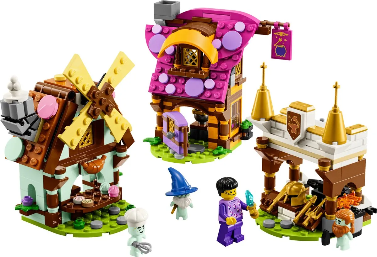 LEGO DreamZzz 40657 Droomdorp - 434 Stukken - 4 Minifiguren