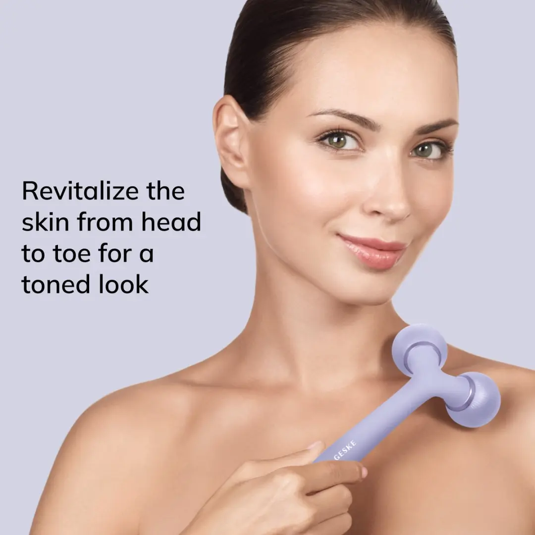 GESKE SmartAppGuided Sonic Facial & Body Roller GK000041PL01 - Paars - afbeelding 6 van 6