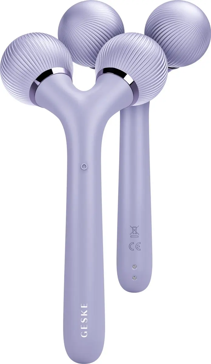 GESKE SmartAppGuided Sonic Facial & Body Roller GK000041PL01 - Paars