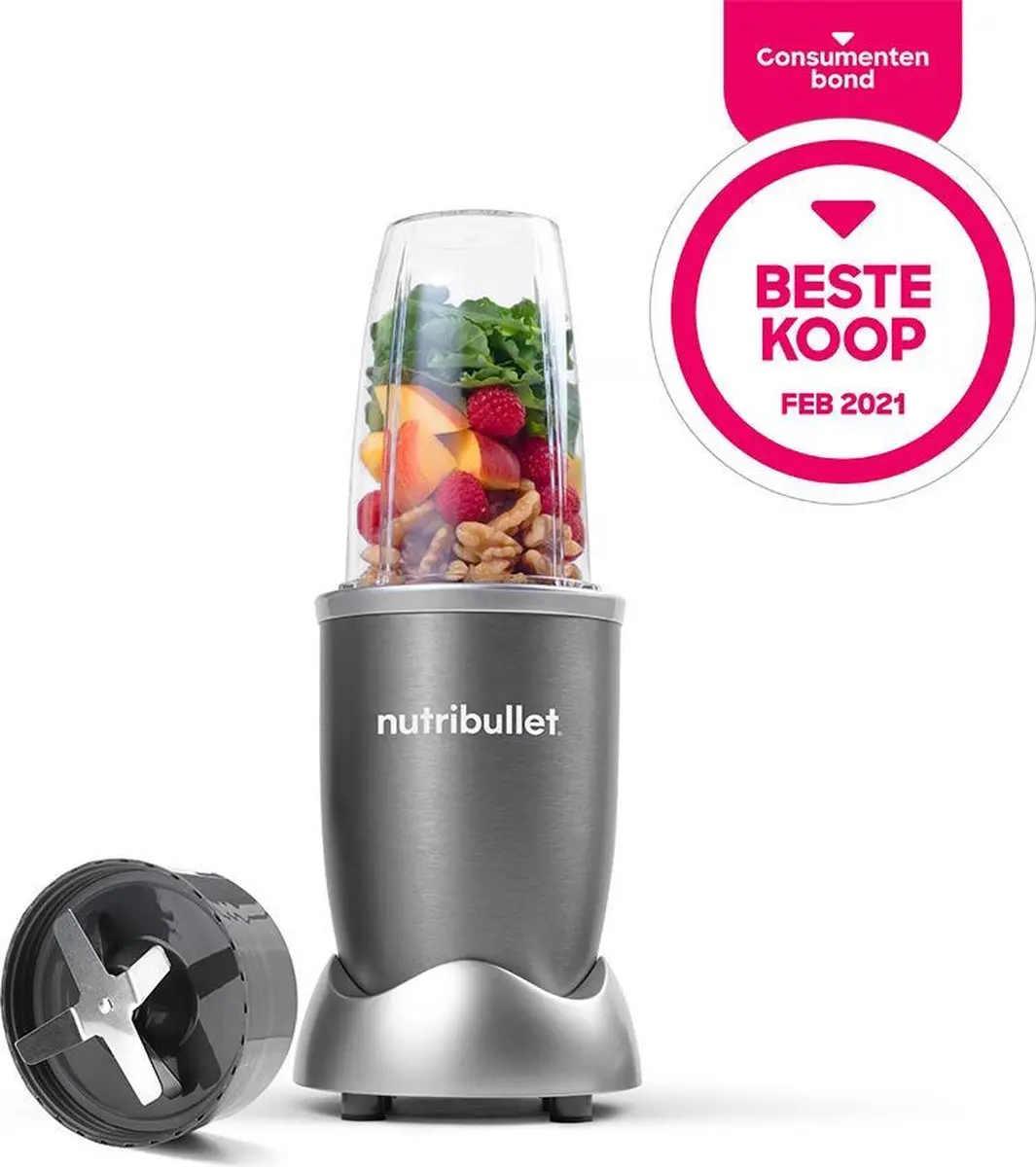 NutriBullet Original Blender 600W - Grijs
