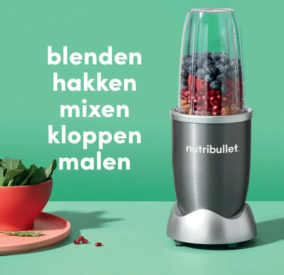 NutriBullet Original Blender 600W - Grijs