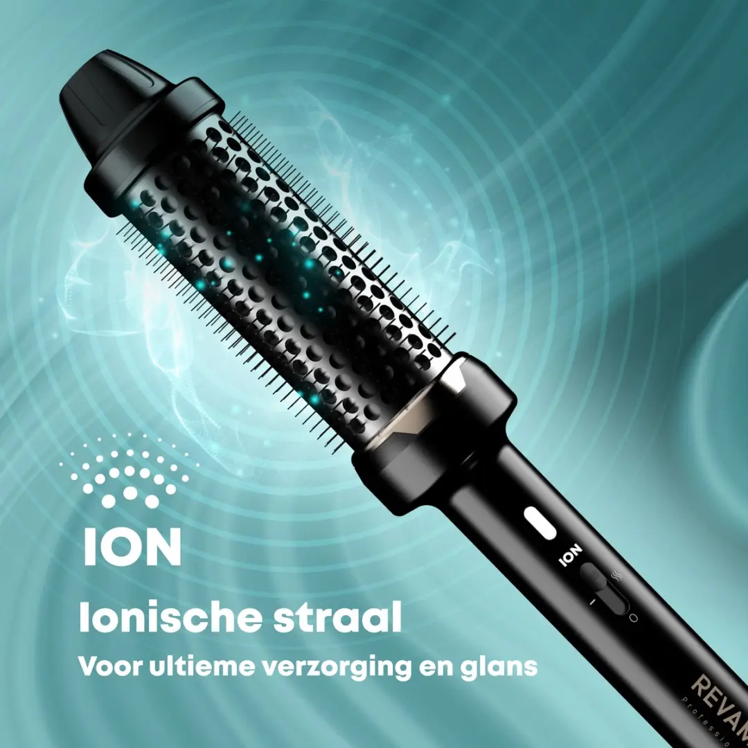 Revamp Keramische Krulborstel BR-1400 - 40mm - Zwart