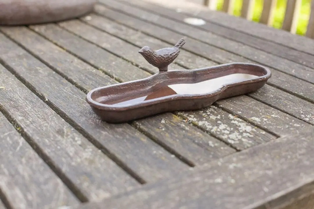 Esschert Design Vogelbad Gietijzer BR25 - Bruin