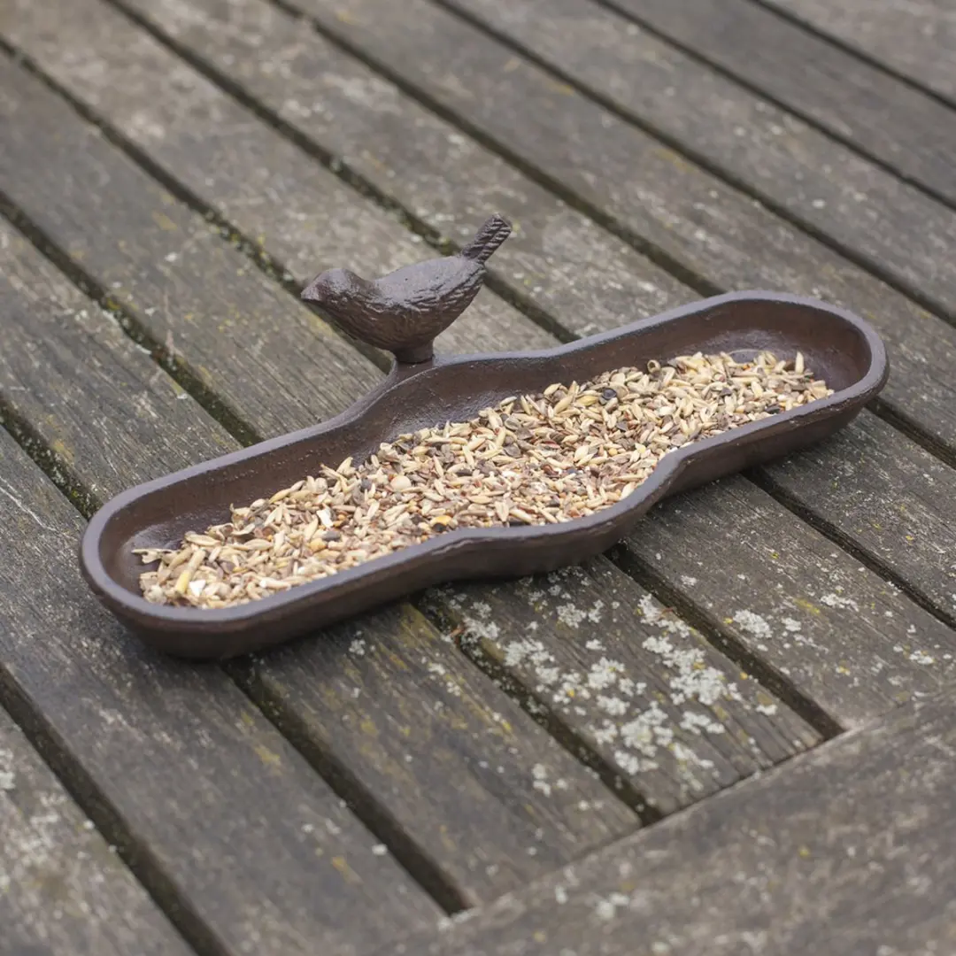 Esschert Design Vogelbad Gietijzer BR25 - Bruin