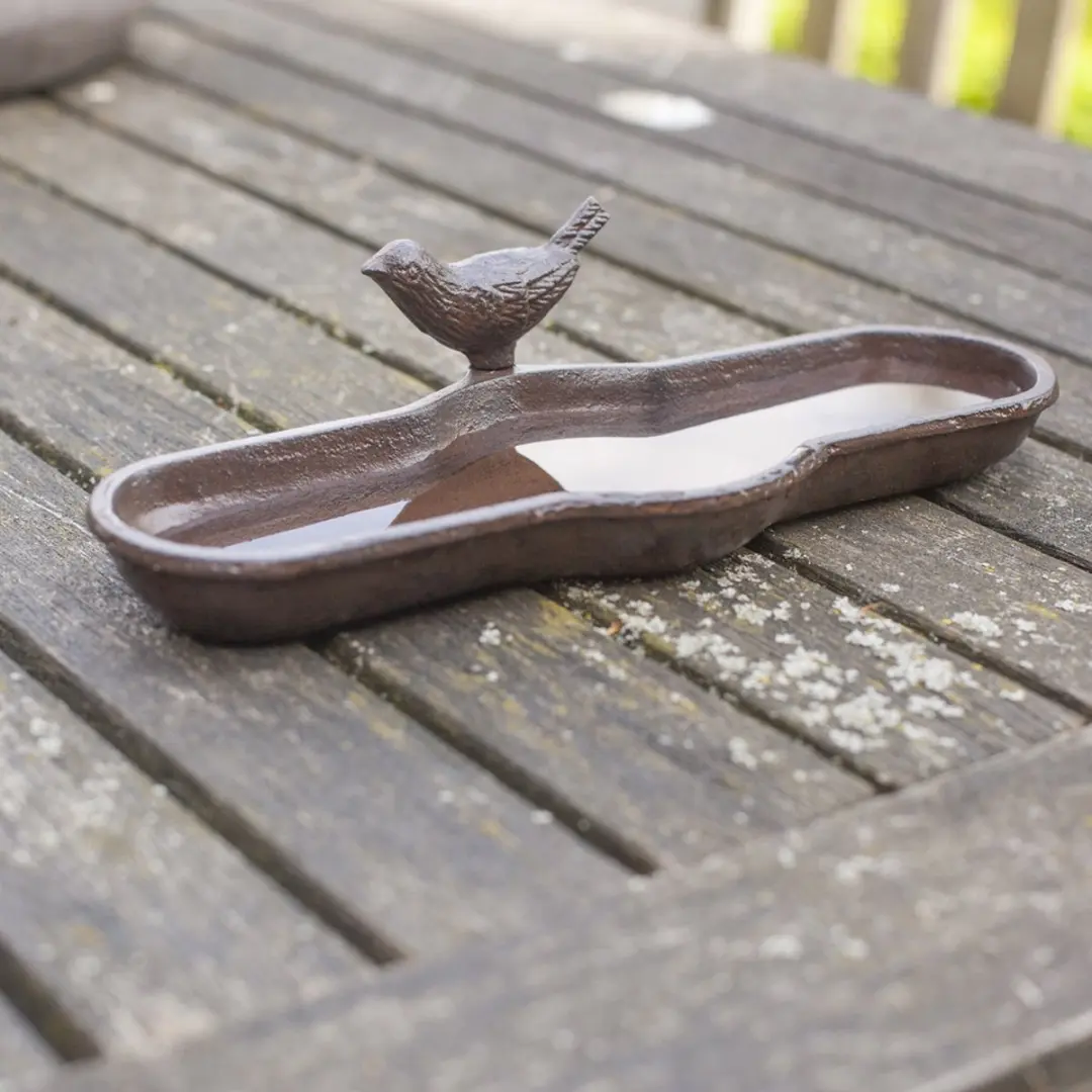 Esschert Design Vogelbad Gietijzer BR25 - Bruin