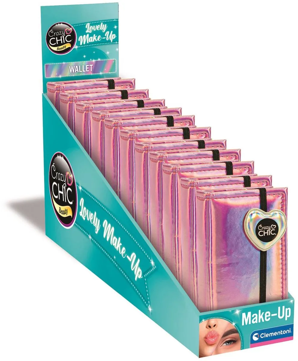 Clementoni Crazy Chic Oogschaduw Lipgloss Blush Palet - 250ml