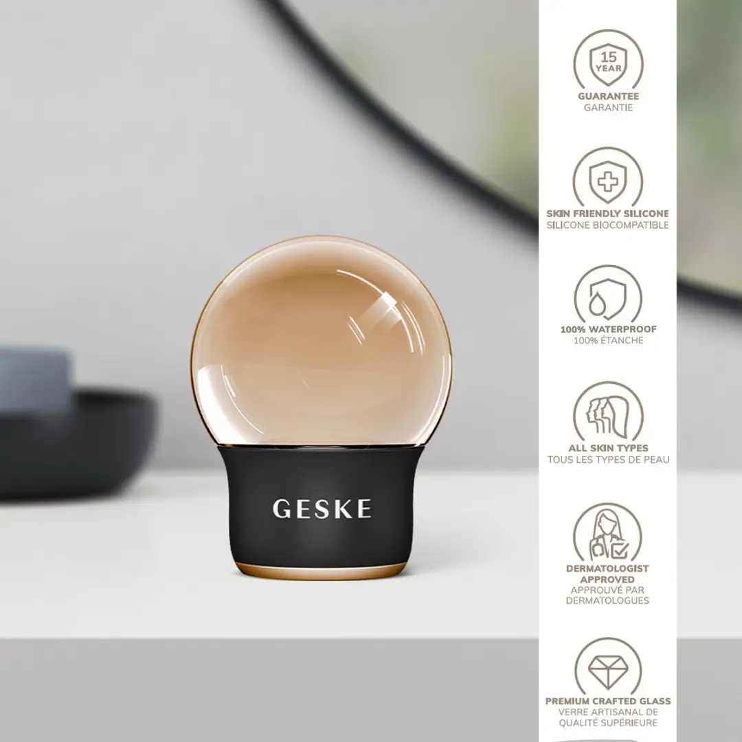 GESKE GK000701GY01 SmartAppGuided Cool & Warm Massager - 7-in-1 - Gray - afbeelding 6 van 6