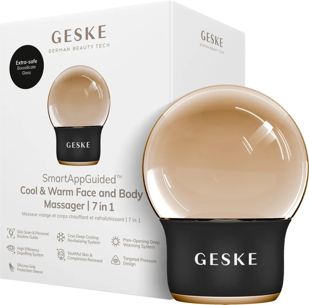 GESKE GK000701GY01 SmartAppGuided Cool & Warm Massager