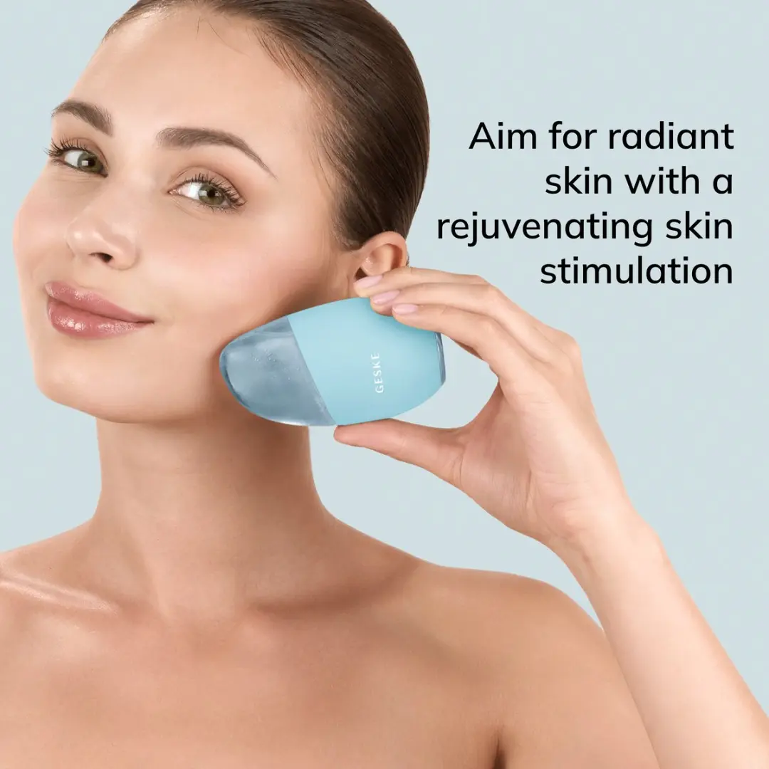 GESKE GK000700TQ01 SmartApp Oog- en Gezichtsmassager 7-in-1 - Turquoise