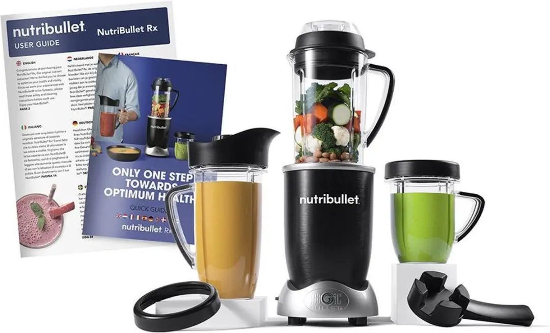 NutriBullet RX Blender 1700W - 10-delig - Zwart