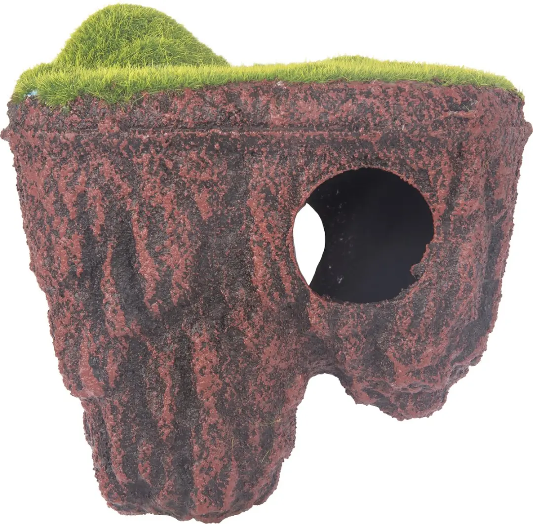 Flamingo Krag Decoratie Vis Ad Rots Bruin M - 17,5x11x18cm