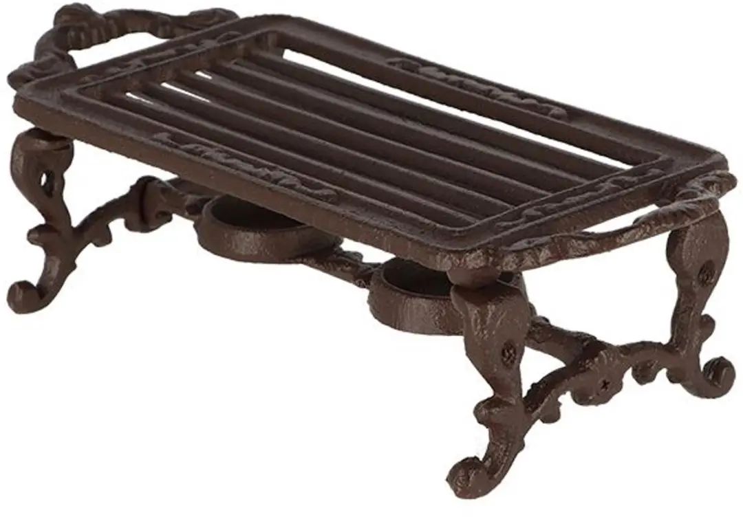 Esschert Design CB11 Rechaud Gietijzer - Bruin - afbeelding 6 van 6