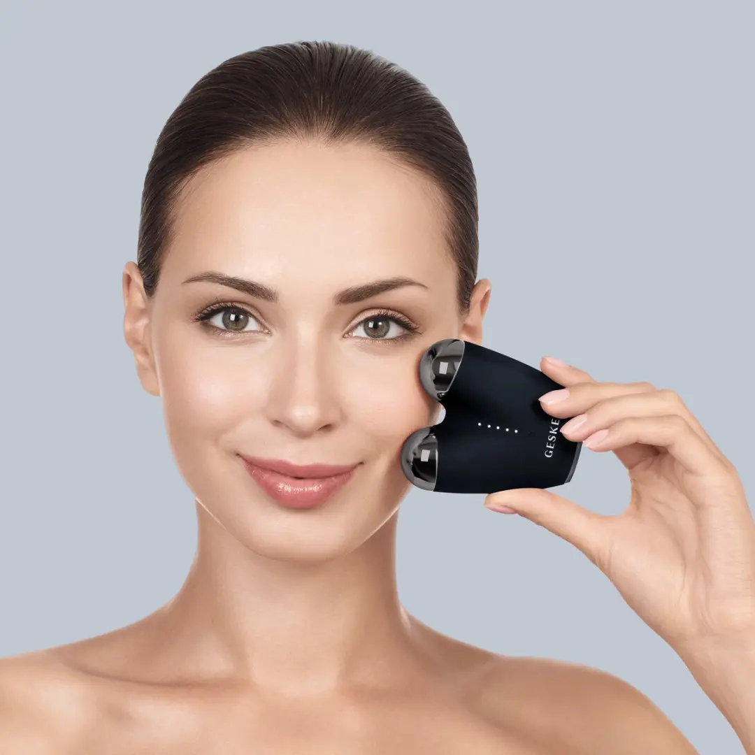 GESKE SmartAppGuided Warm & Cool Eye Energizer AP_GK000015BK01 - Gezicht/Nek - 1x Accu - Zwart