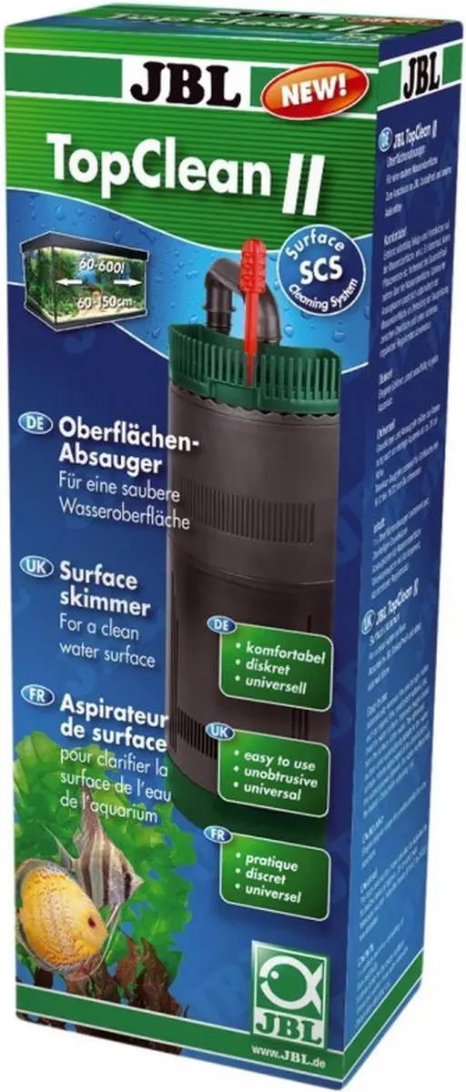 JBL TopClean II Oppervlaktezuiger