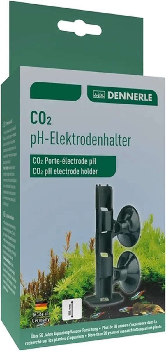 Dennerle CO₂ Elektrodenhouder - Zwart
